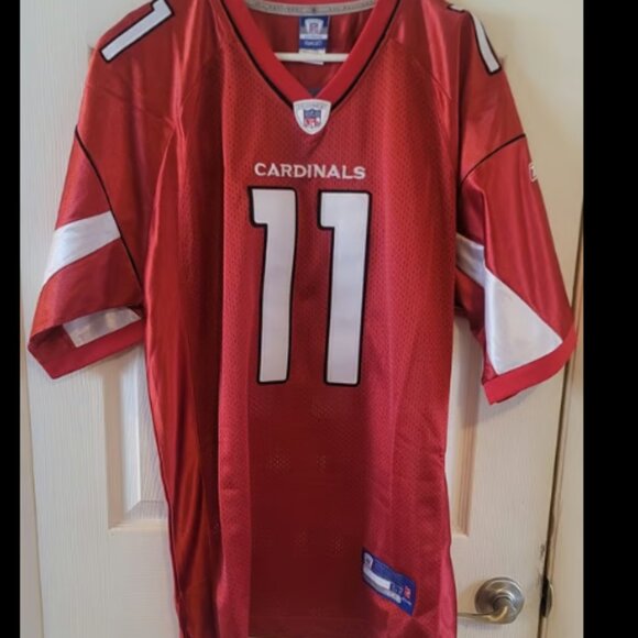 Larry Fitzgerald Reebok Authentic Cardinals Jersey #11 NWT tags stitched 52 XL - Picture 1 of 12